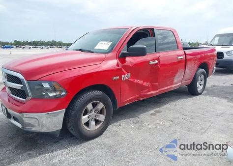 2018 Ram 1500 Slt 4X2 6'4 Box из США, поврежденный, VIN 1C6RR6TT8JS143071